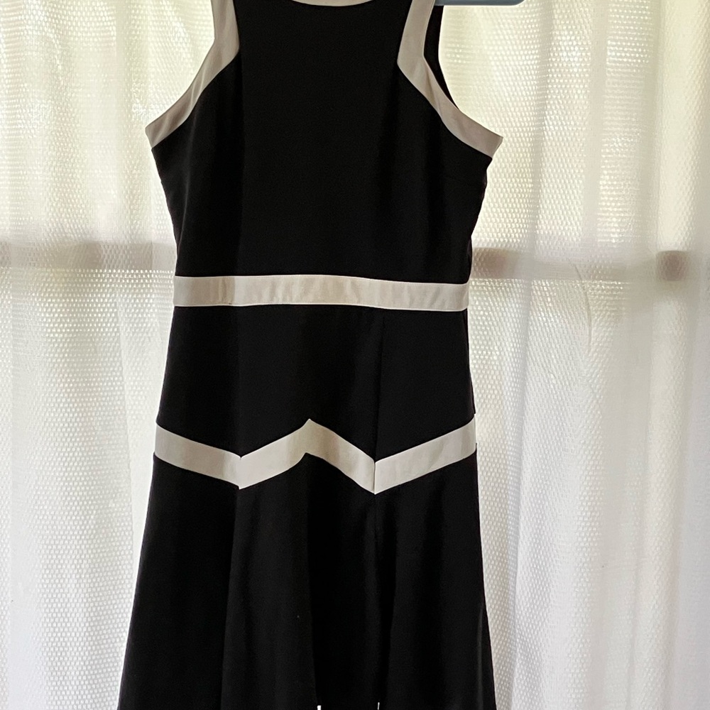 HeartSoul Black and White Fit and Flare Dress